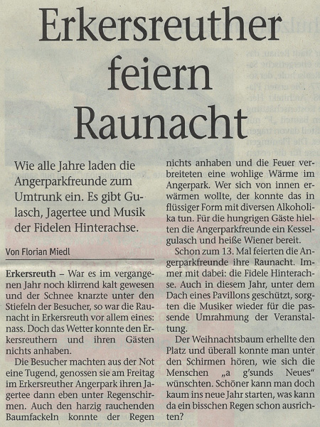 Raunacht 2018
